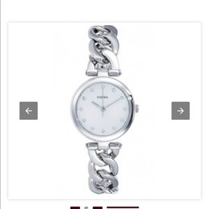 Fossil Women’s Silver Dial Watch